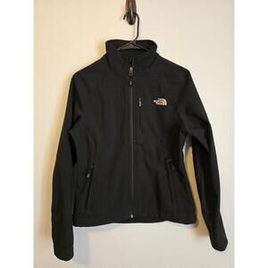The North Face Black Women’s Soft Shell Zip Up Coat (S)